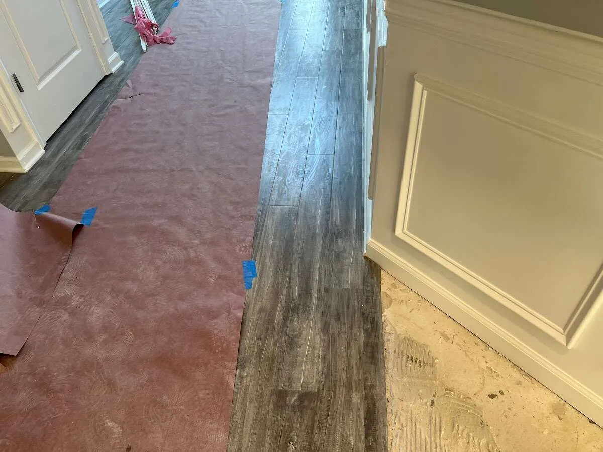 Completed marble shower restoration in Montpelier